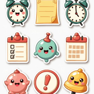 Reminder & To-Do - Sticker Sheet v14